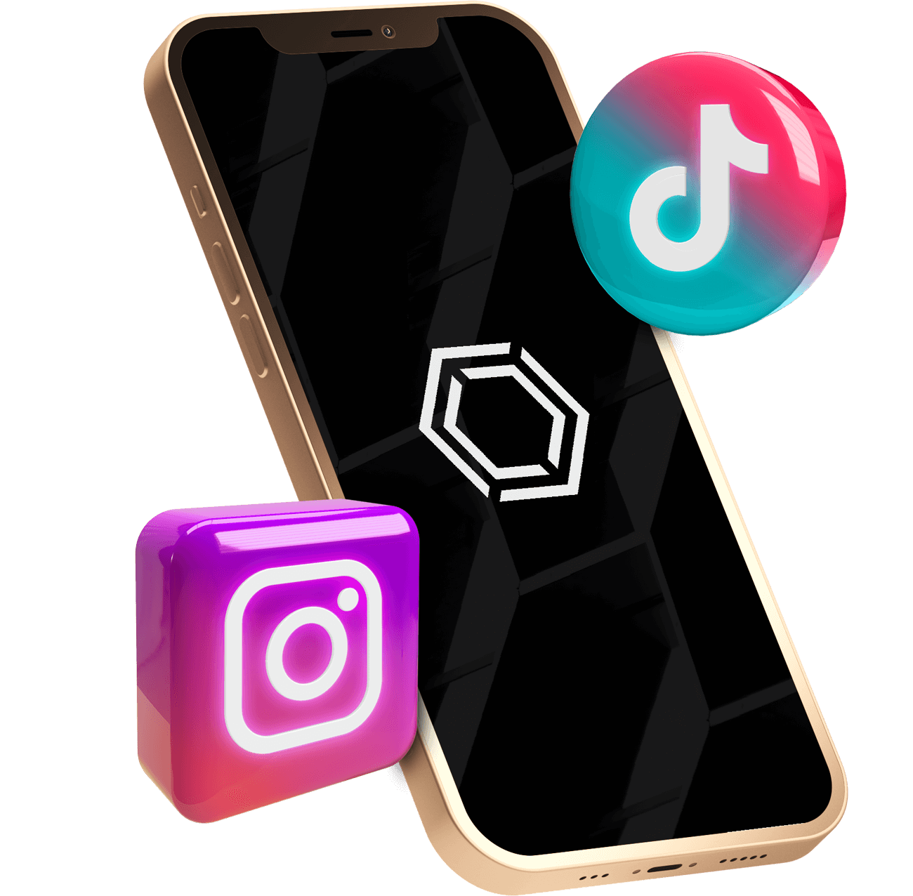 Social Media Marketing für Instagram, Tiktok und weitere Portale. Mehr Kunden durch echte Follower auf deinen Social Media Channels.